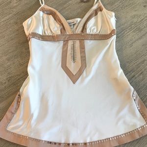 Bebe Panel Cut Out Cami